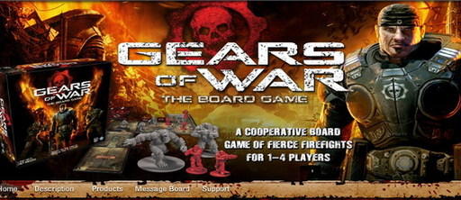 Настольные игры - Настольная игра Gears of War: The Board Game 