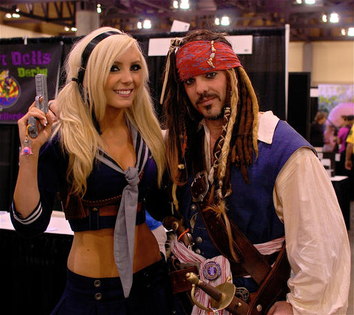 Lollipop Chainsaw - Поездка в Японию, а также новые работы, представленные на Phoenix Comicon 2012 [Jessica Nigri]