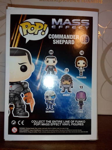 Mass Effect 3 - Funko POP! Mass Effect Vinyl Figure - обзор